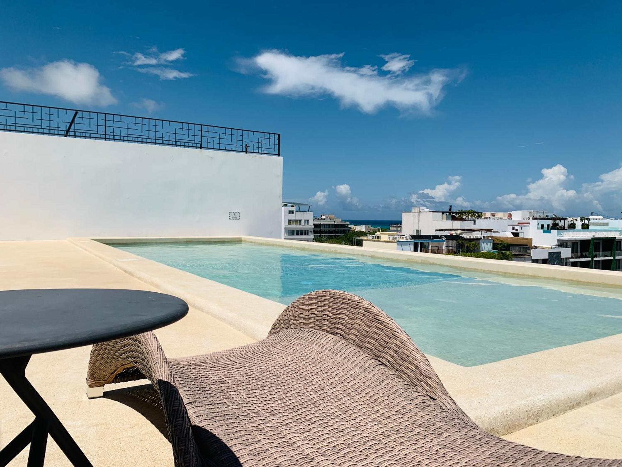 Rentas Vacacionales Torre Diez ปลายาเดลการ์เมน ภายนอก รูปภาพ